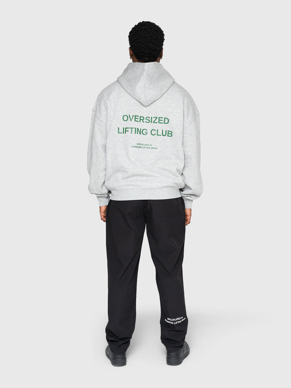 Confidence Zip Hoodie - Melange Grey/Forest