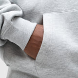 Confidence Zip Hoodie - Melange Grey/Forest