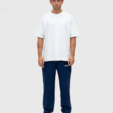 Logo Tech Pants - Navy/White