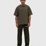 Confidence Tech Pants - Khaki Green/White