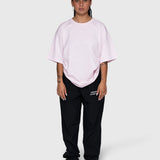 Confidence Heavyweight Box Tee - Pink/White