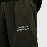 Confidence Tech Pants - Khaki Green/White
