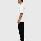 Confidence Box Tee - Cream/Forest
