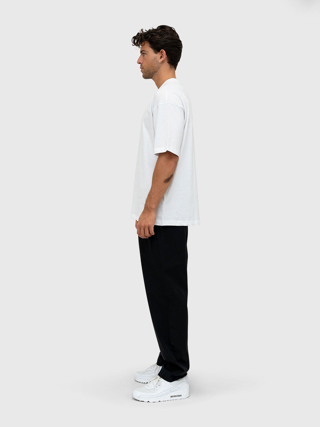 Essential Box Tee - White