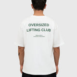 Confidence Box Tee - Cream/Forest