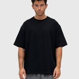 Interlock Stamina Box Tee - Black/White