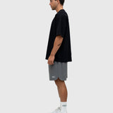 Interlock Stamina Box Tee - Black/White