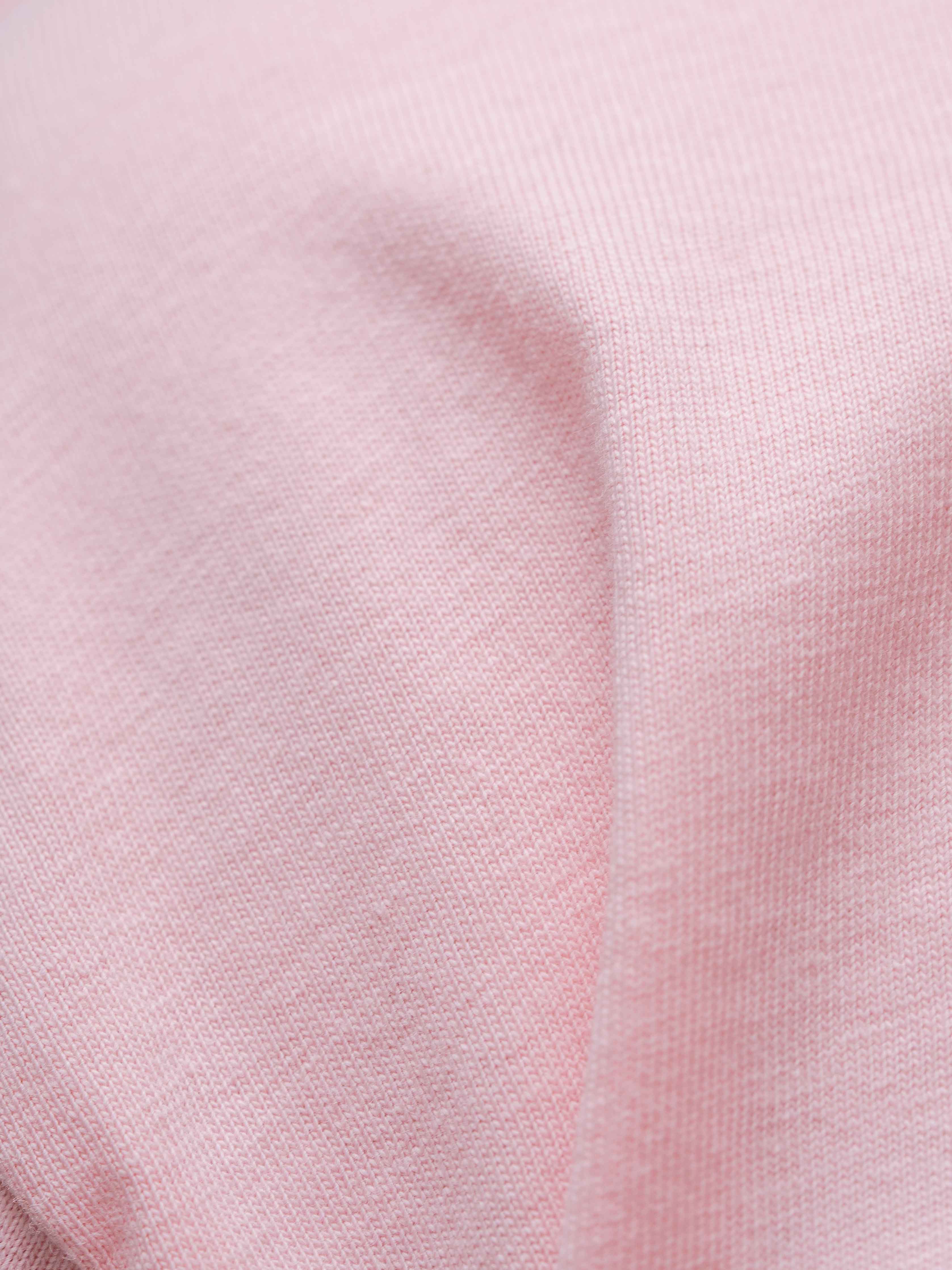 Long run Box Tee - Pink/White