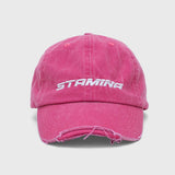 Vintage Stamina Cap - Pink/White
