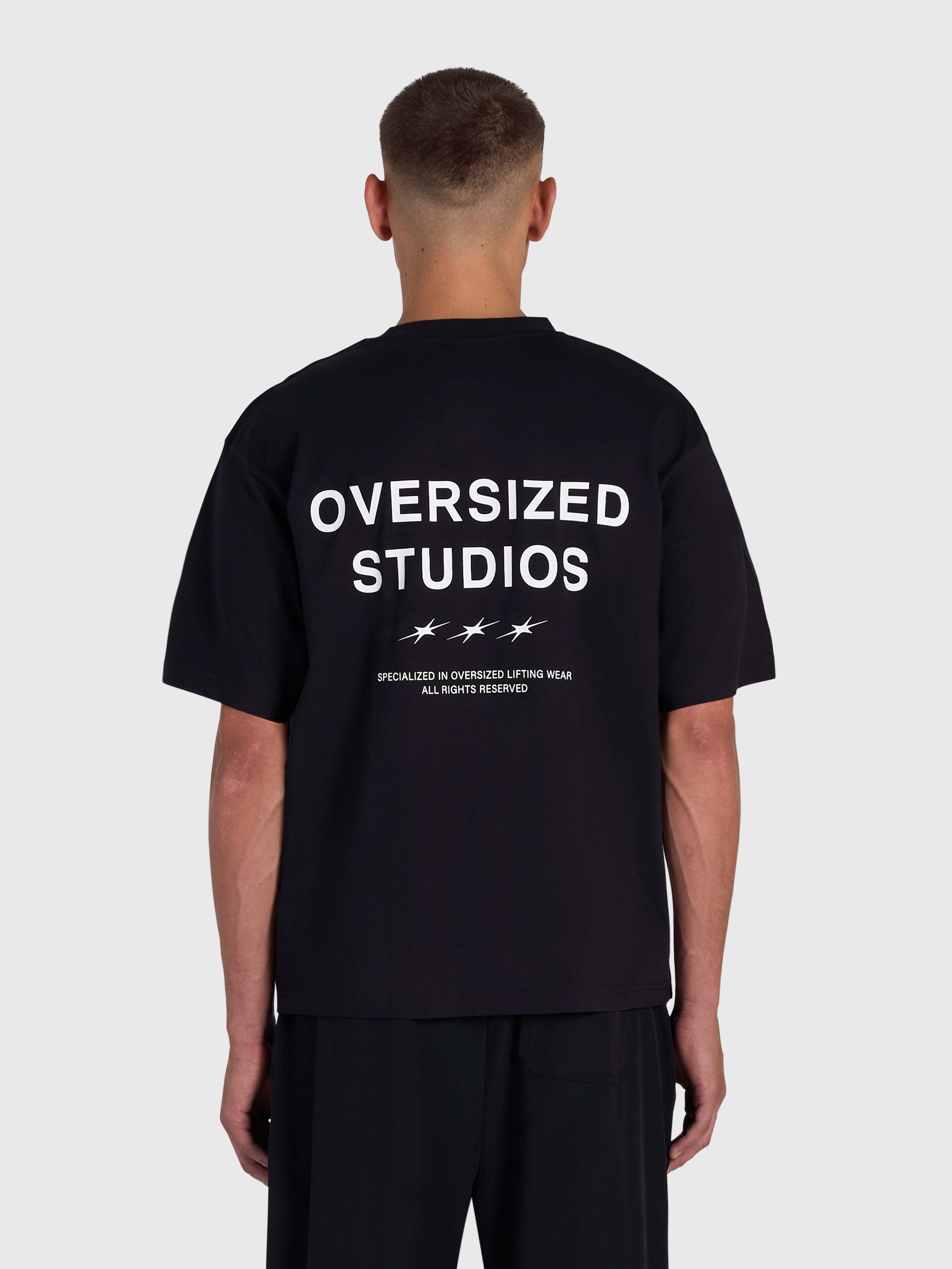 Confidence V2 Heavy Box Tee - Black/White