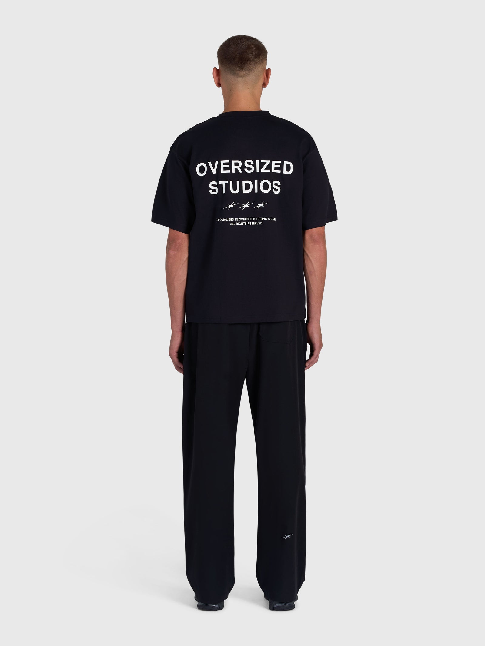 Confidence V2 Heavy Box Tee - Black/White