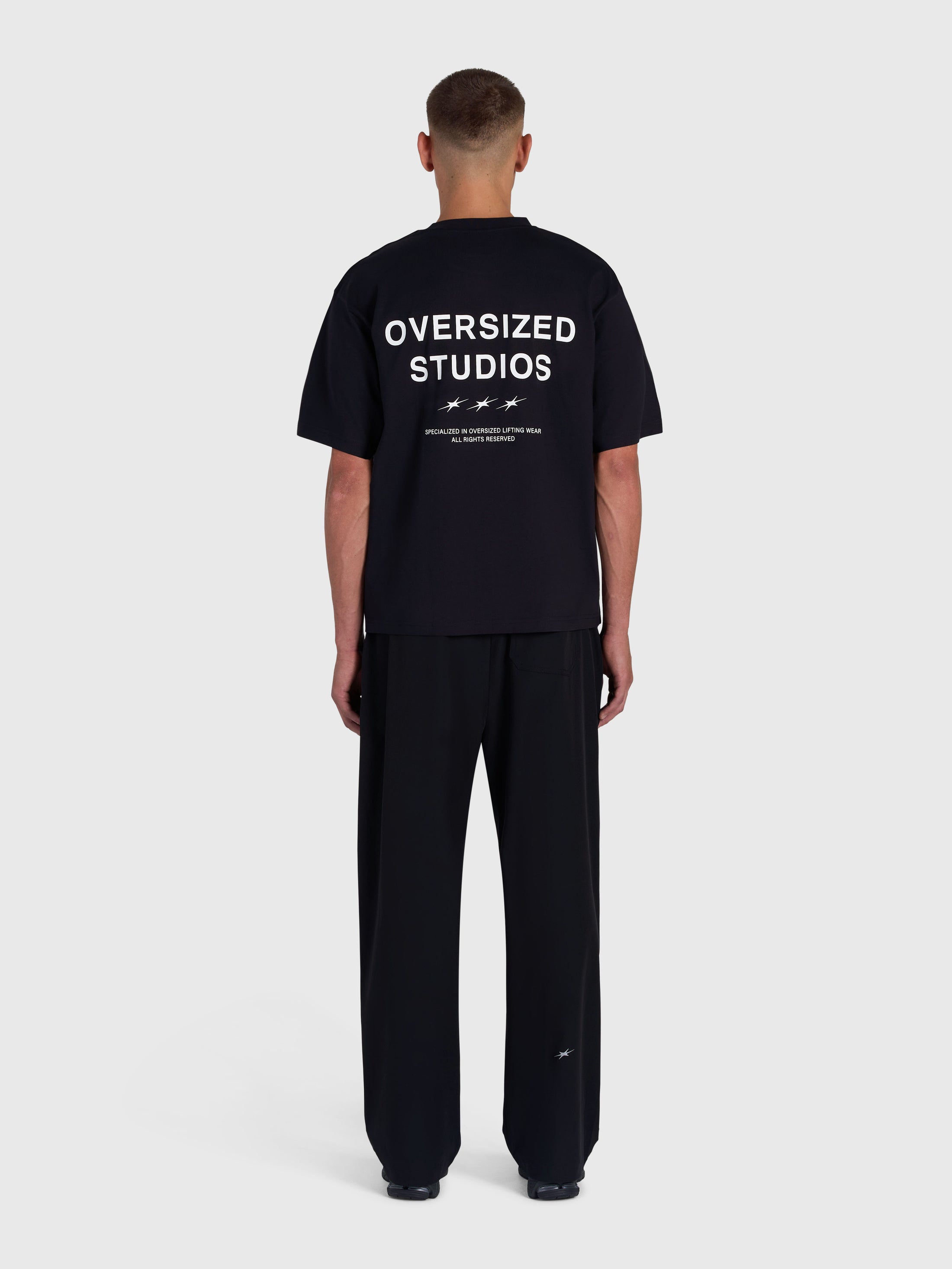 Confidence V2 Heavy Box Tee - Black/White