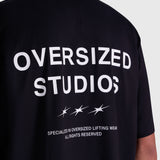 Confidence V2 Heavy Box Tee - Black/White