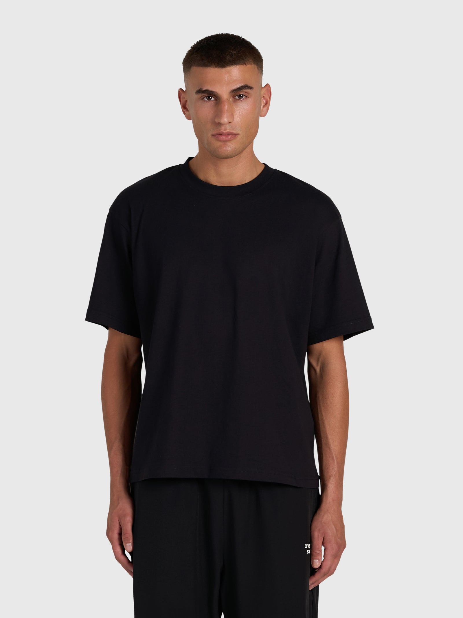 Confidence V2 Box Tee - Black/Pink