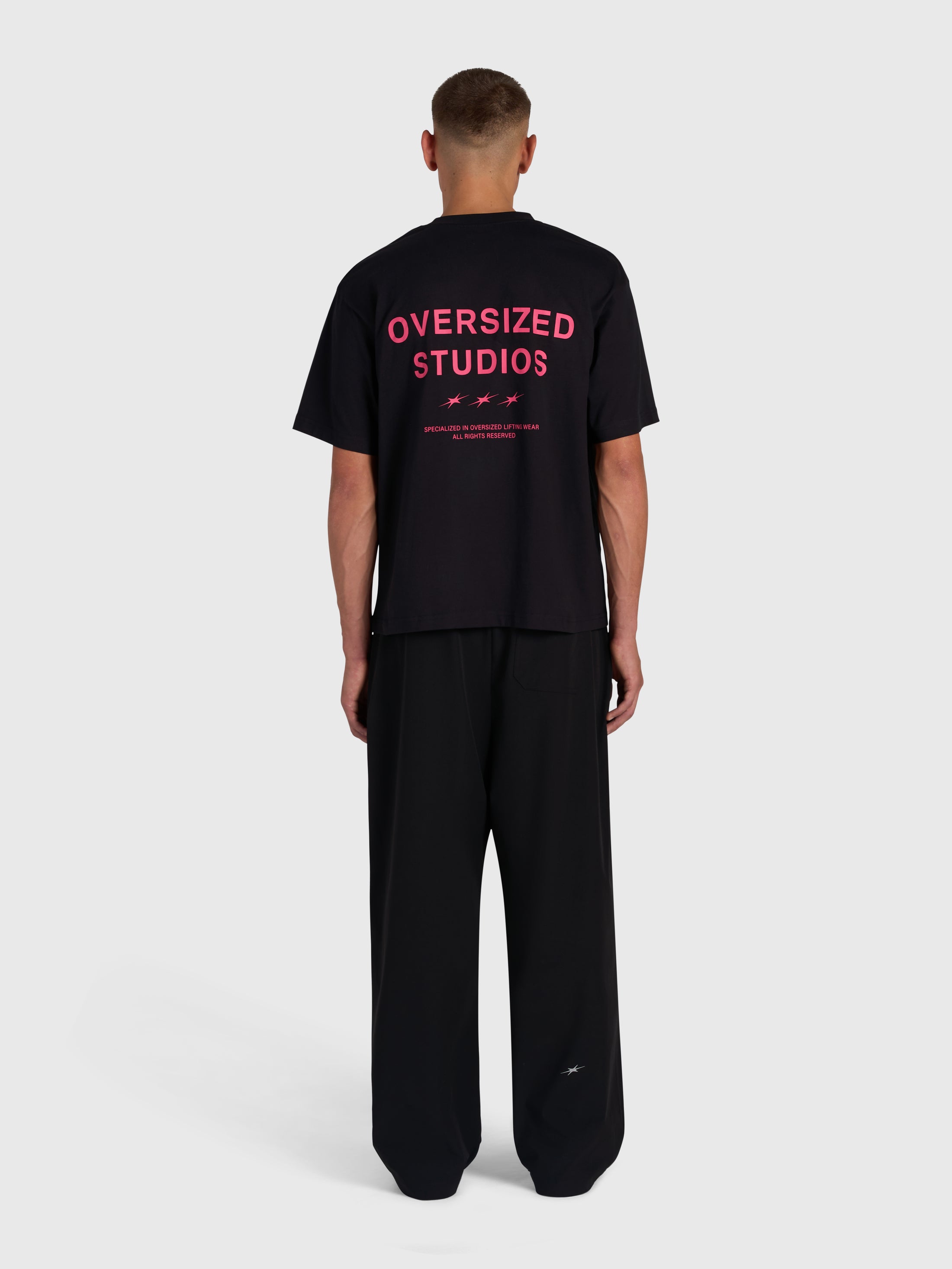 Confidence V2 Box Tee - Black/Pink