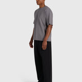 Confidence V2 Box Tee - Steel/Black