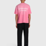 Confidence V2 Heavy Box Tee - Vintage Pink/White