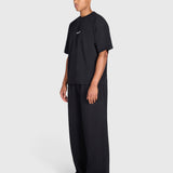 Tartan Arch Box Tee - Black/Blue