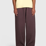 Tartan Baggy Sweatpants - Brown/Brown