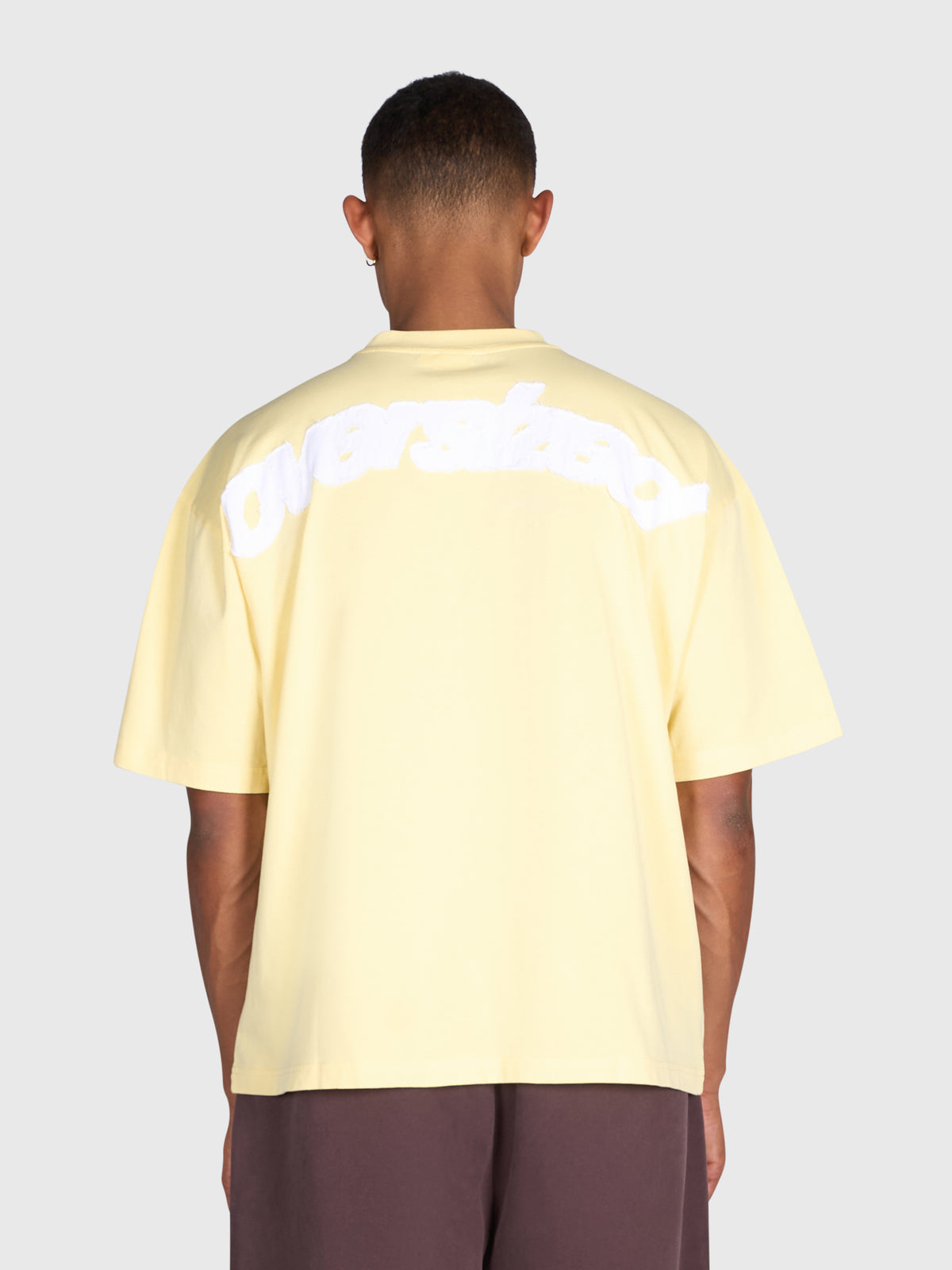 Tartan Arch Box Tee - Yellow/White