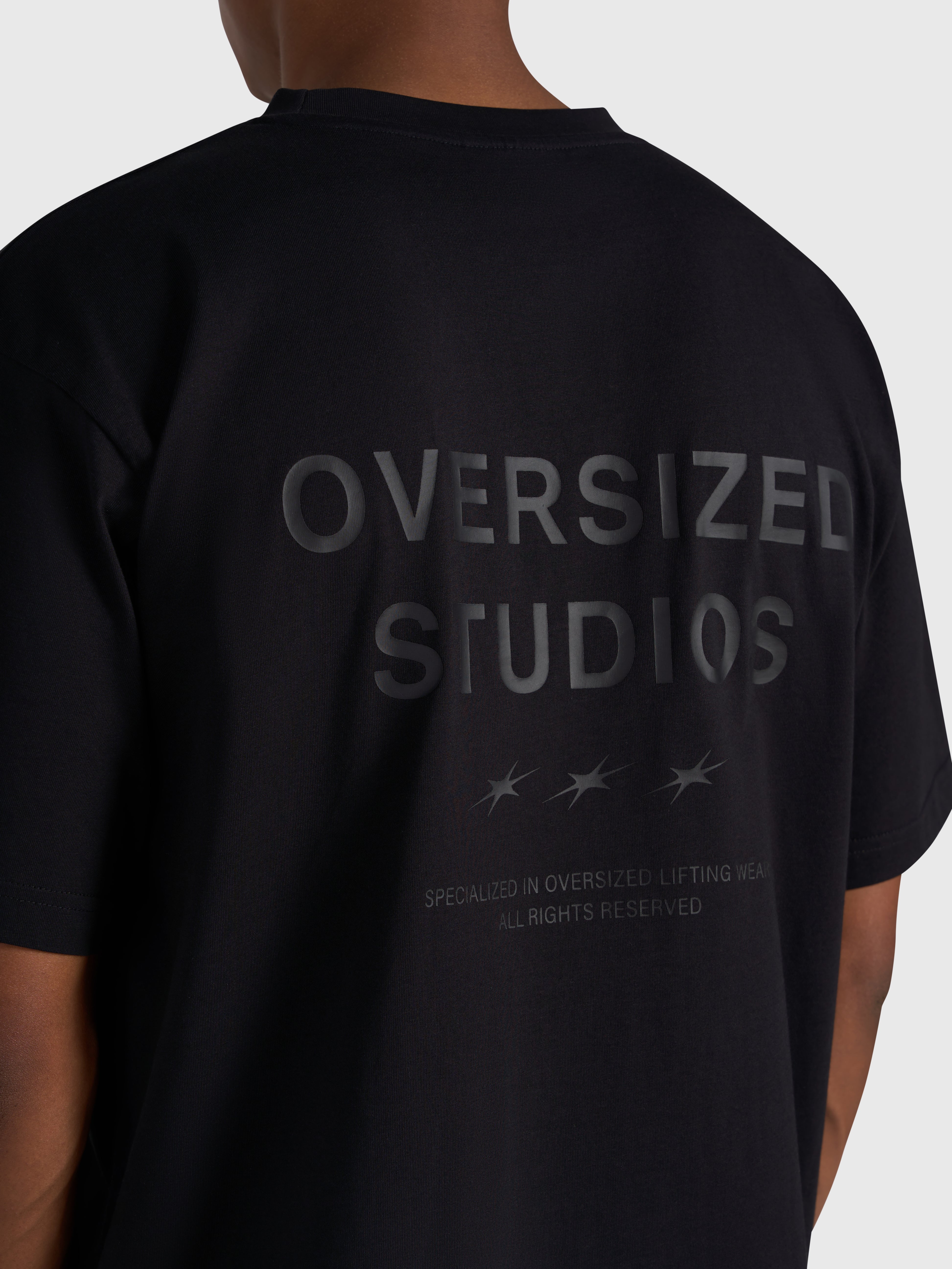 Confidence V2 Box Tee - Black/Black