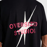 Limited Star Box Tee - Black/White/Pink