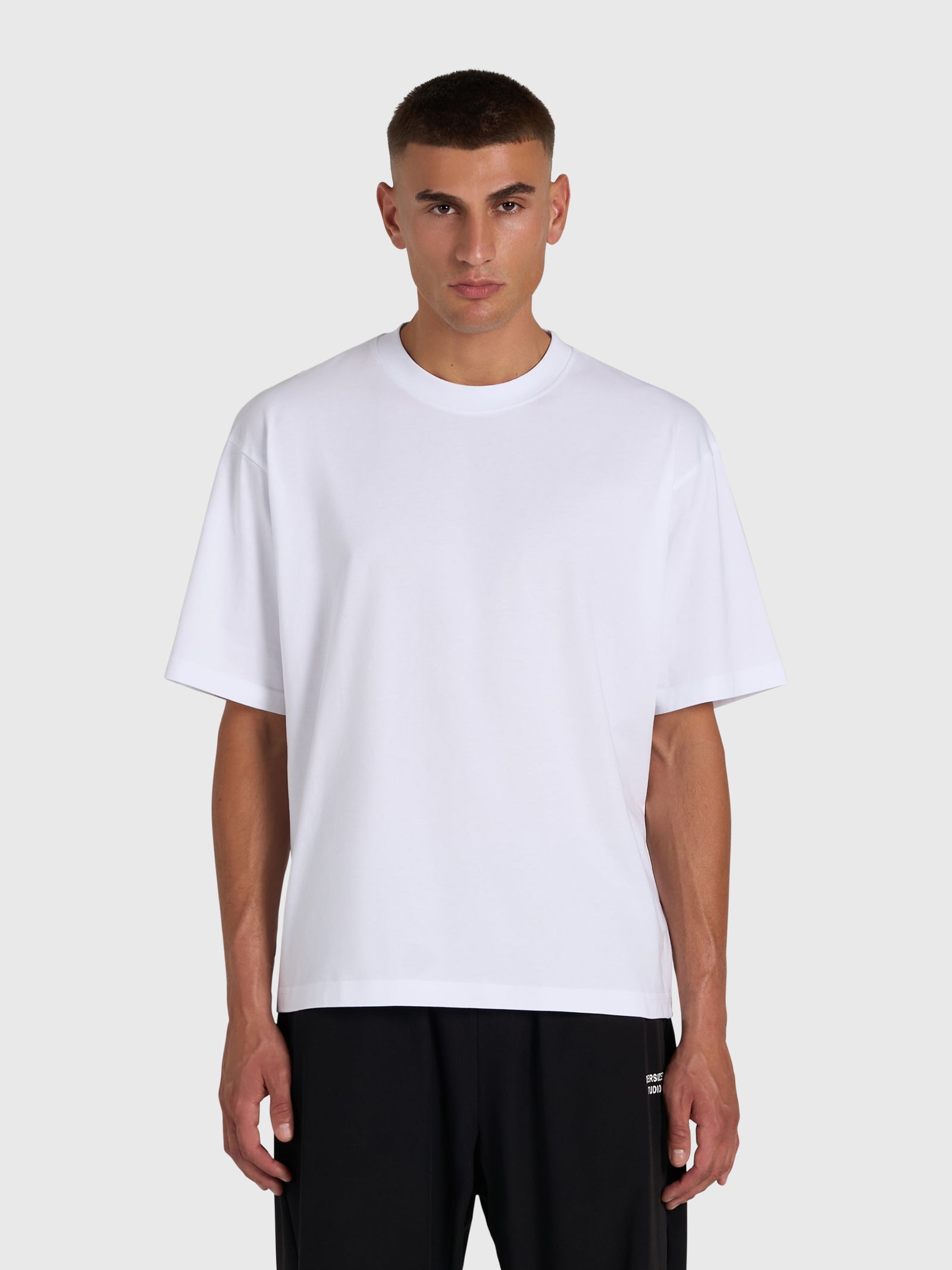 Confidence V2 Box Tee - White/Pink