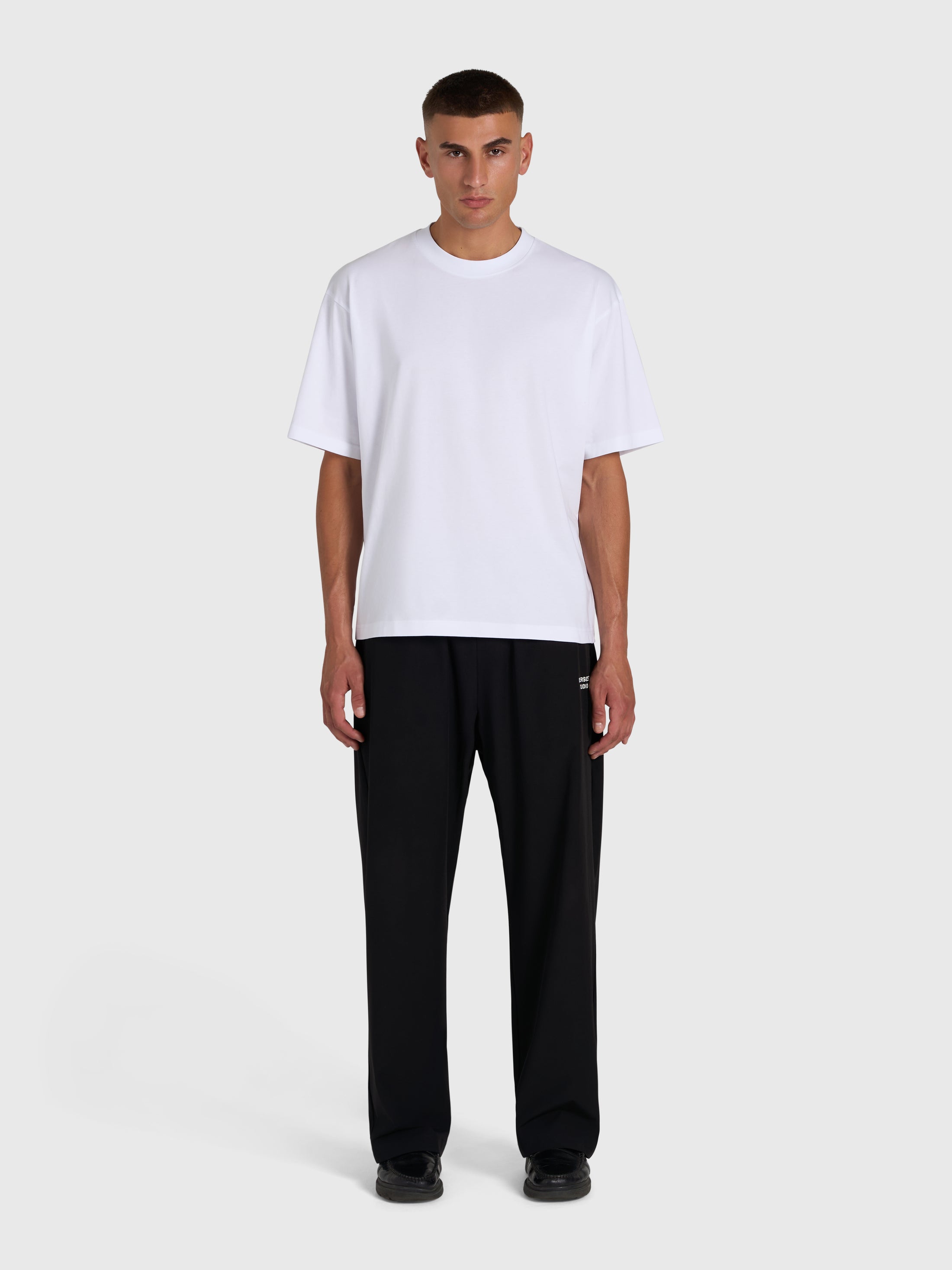 Confidence V2 Box Tee - White/Pink