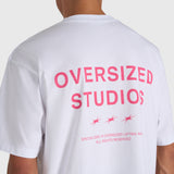 Confidence V2 Box Tee - White/Pink