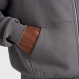 Confidence V2 Zip Hoodie - Steel/Black