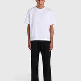 Confidence V2 Box Tee - White/Black