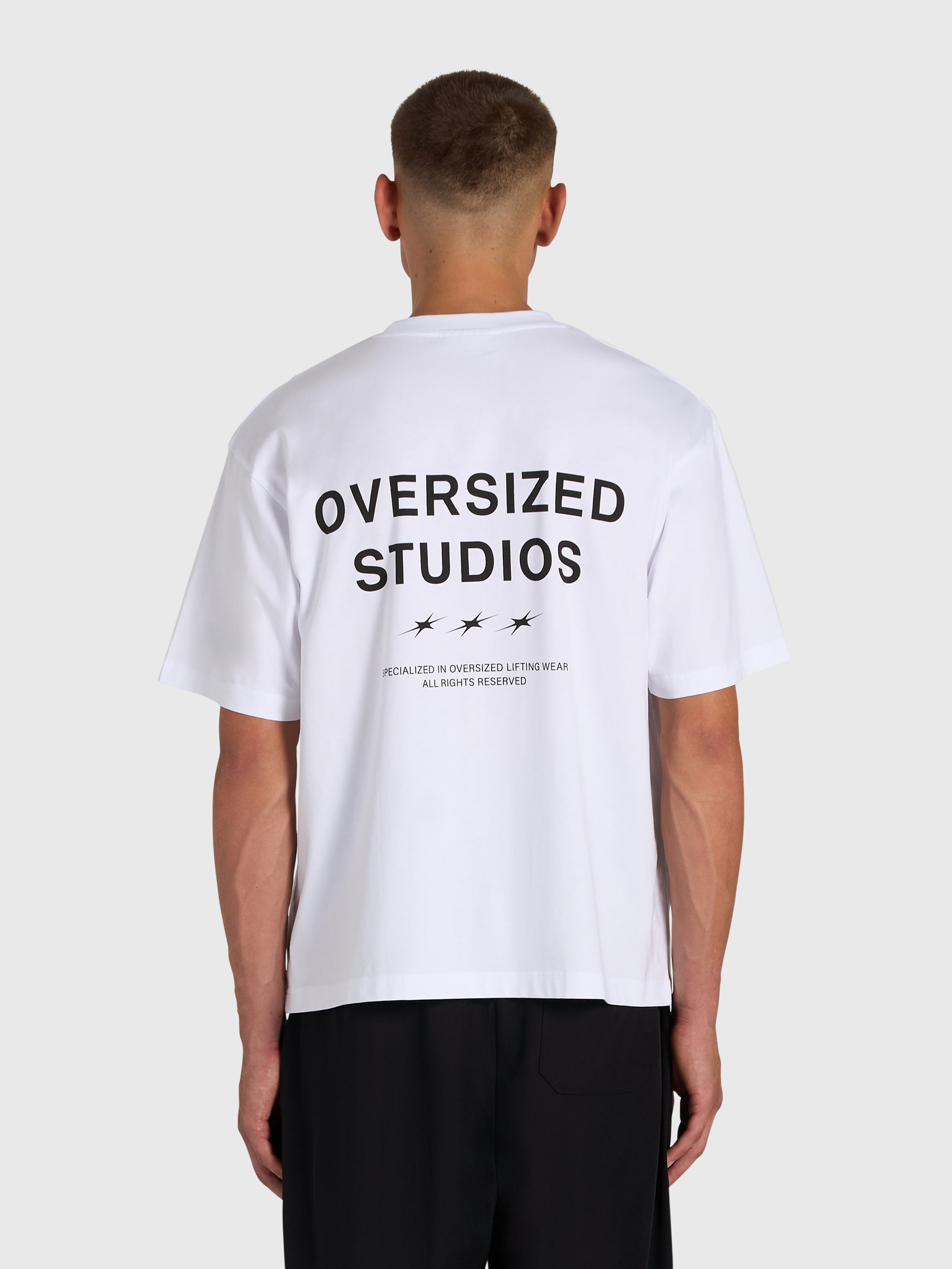 Confidence V2 Box Tee - White/Black