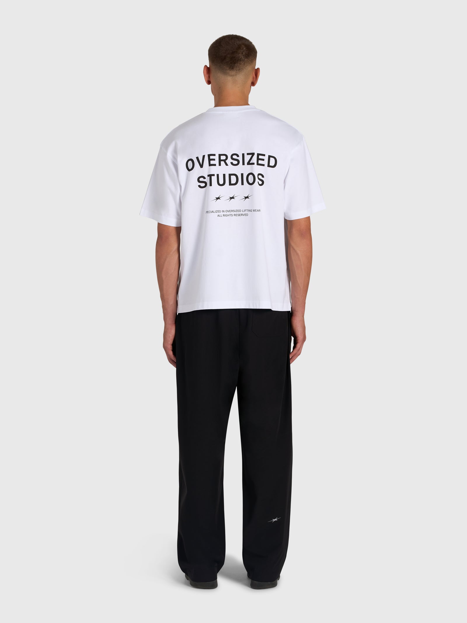 Confidence V2 Box Tee - White/Black