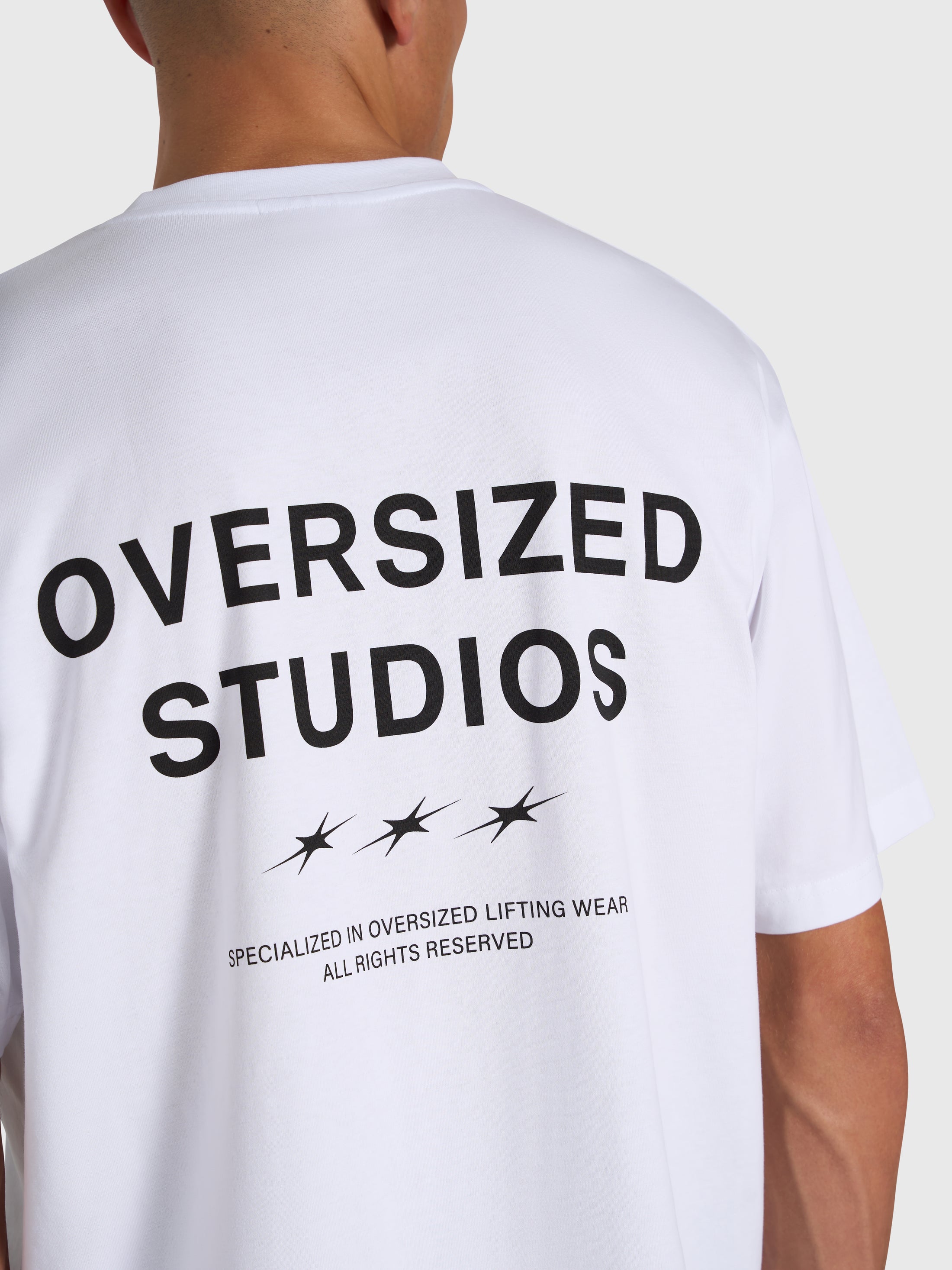 Confidence V2 Box Tee - White/Black