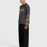 Robbery Printed Long Sleeve - Black/Yellow