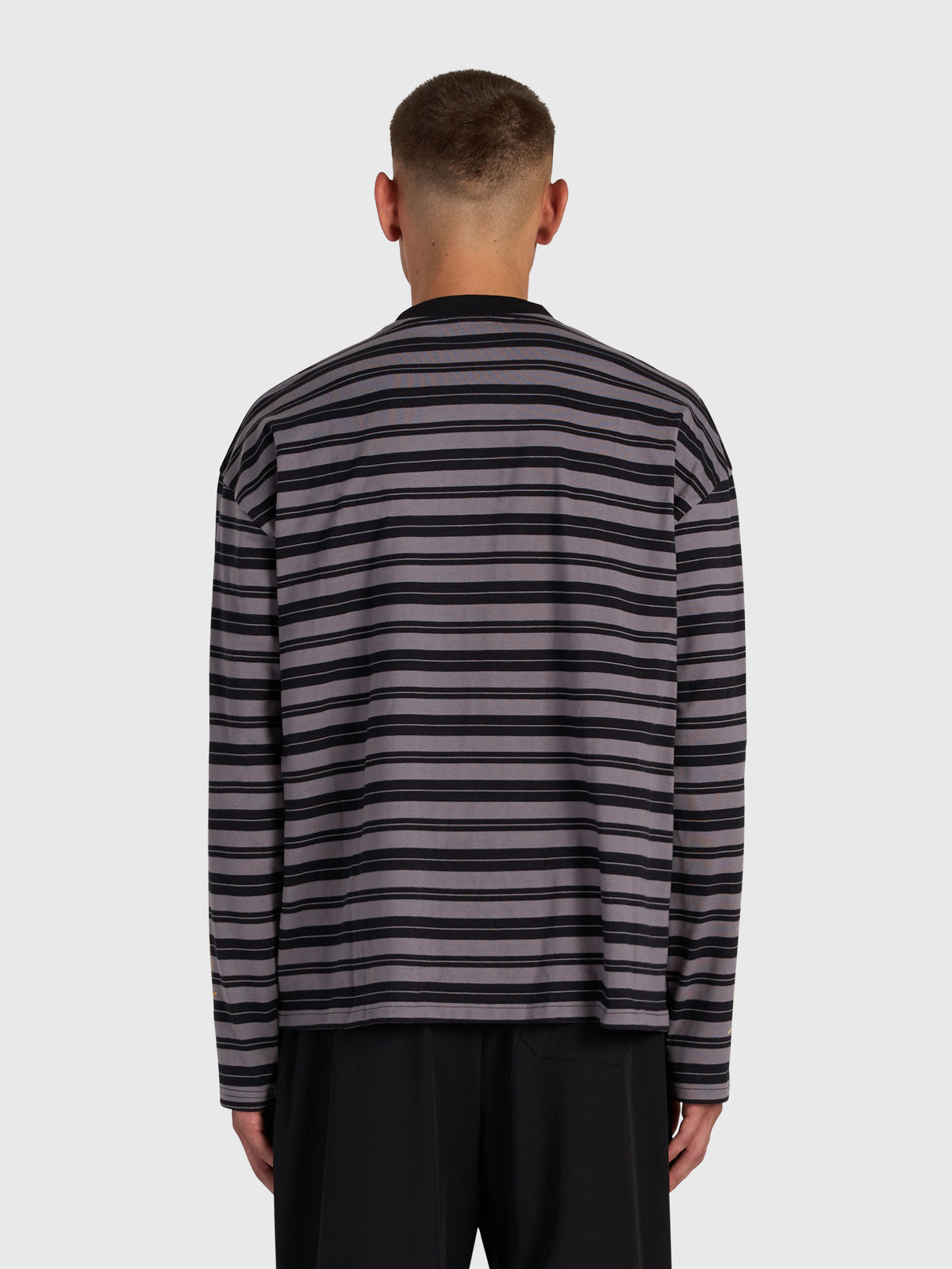Robbery Printed Long Sleeve - Black/Yellow