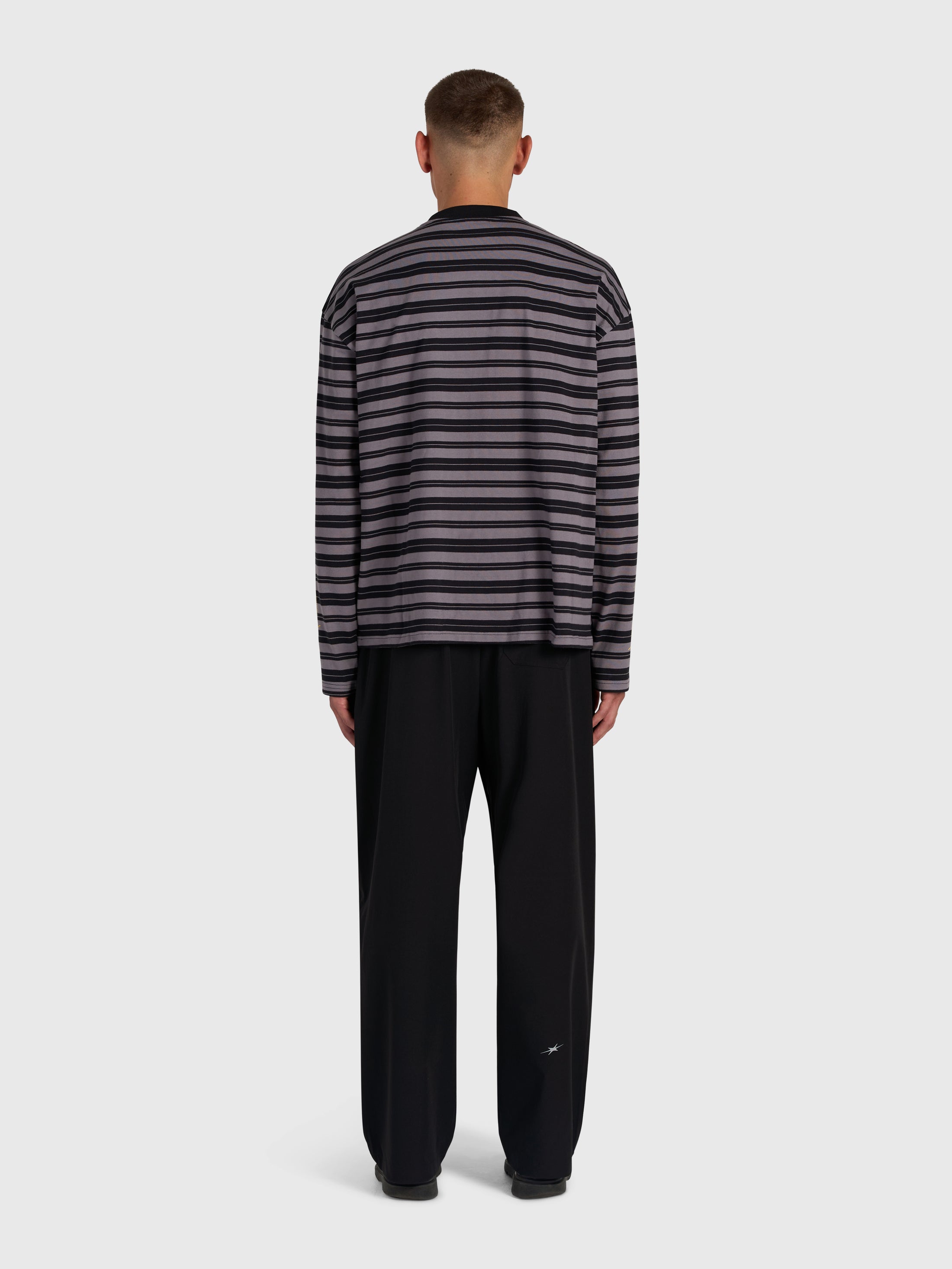 Robbery Printed Long Sleeve - Black/Yellow
