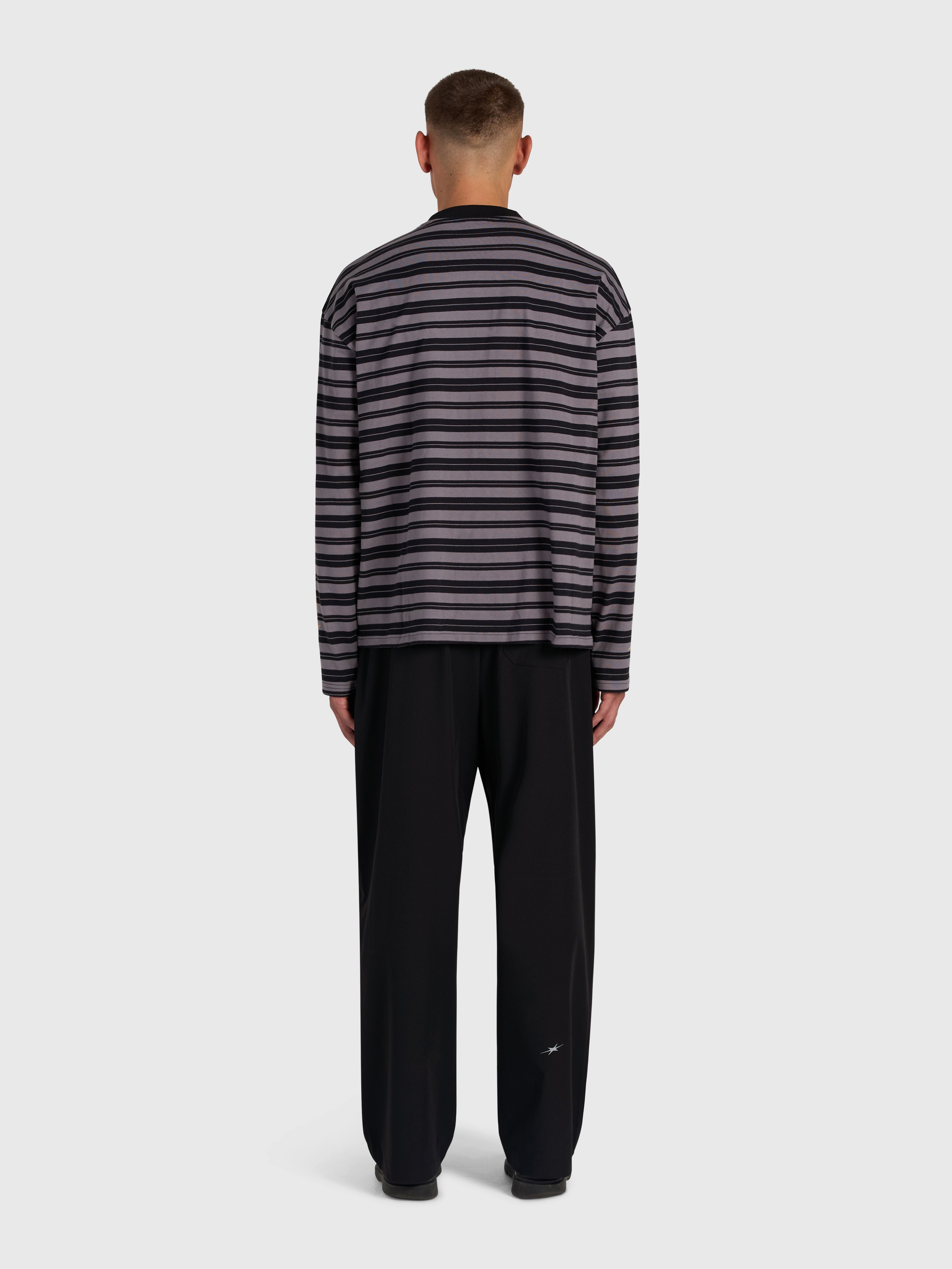 Robbery Printed Long Sleeve - Black/Yellow