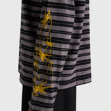 Robbery Printed Long Sleeve - Black/Yellow