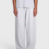 Tartan Baggy Sweatpants - Cloudy Grey/Blue