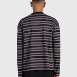 Robbery Printed Long Sleeve - Black/Red