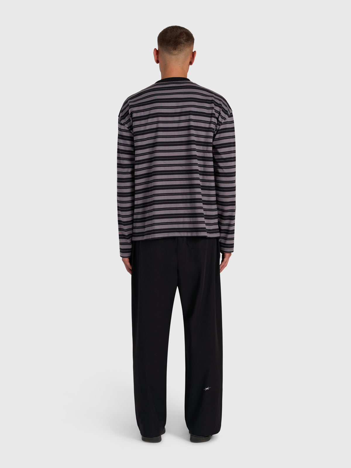 Robbery Printed Long Sleeve - Black/Red