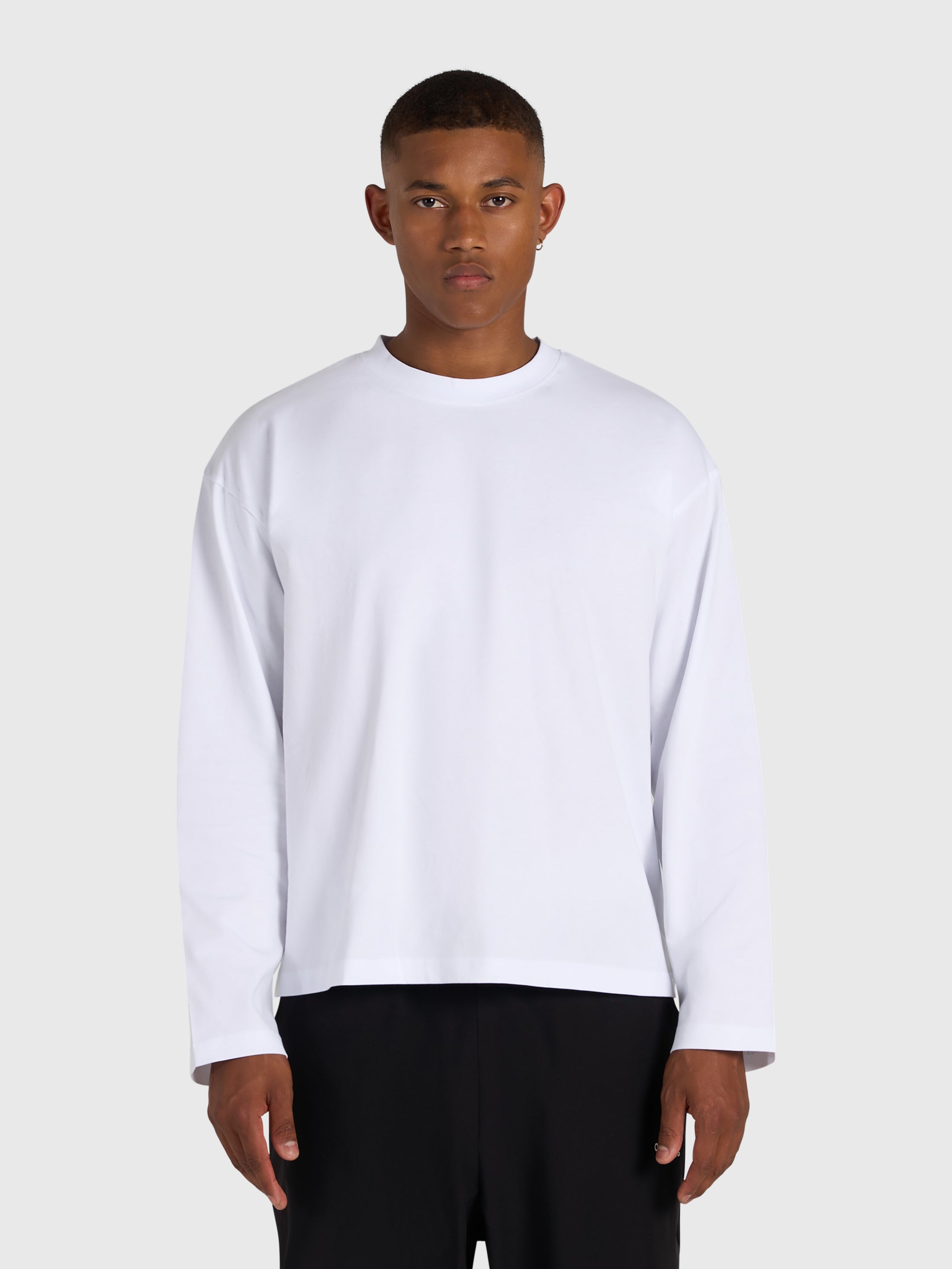 Confidence V2 Long Sleeve - White/Black
