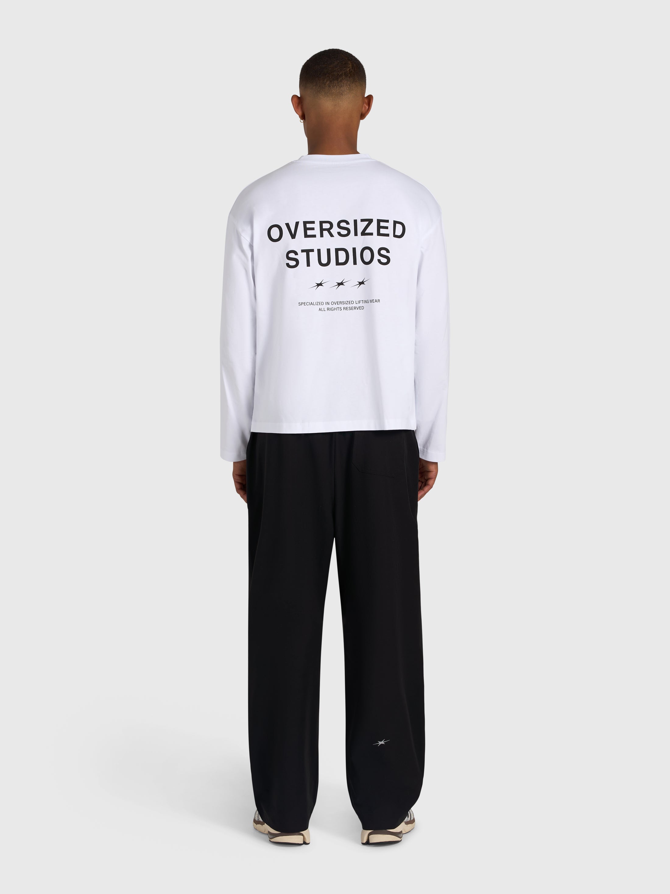 Confidence V2 Long Sleeve - White/Black