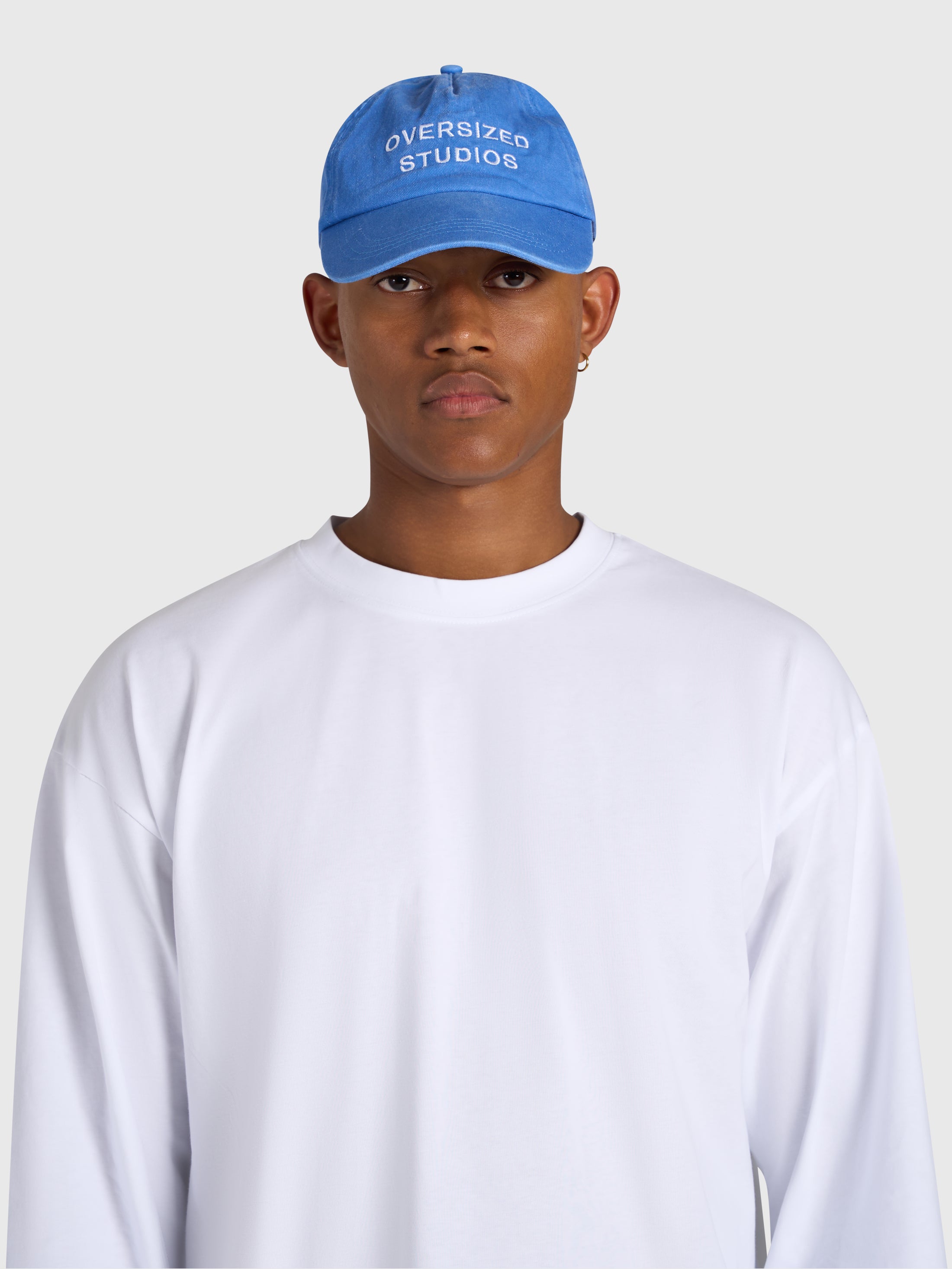 Confidence Cap - Vintage Blue/White