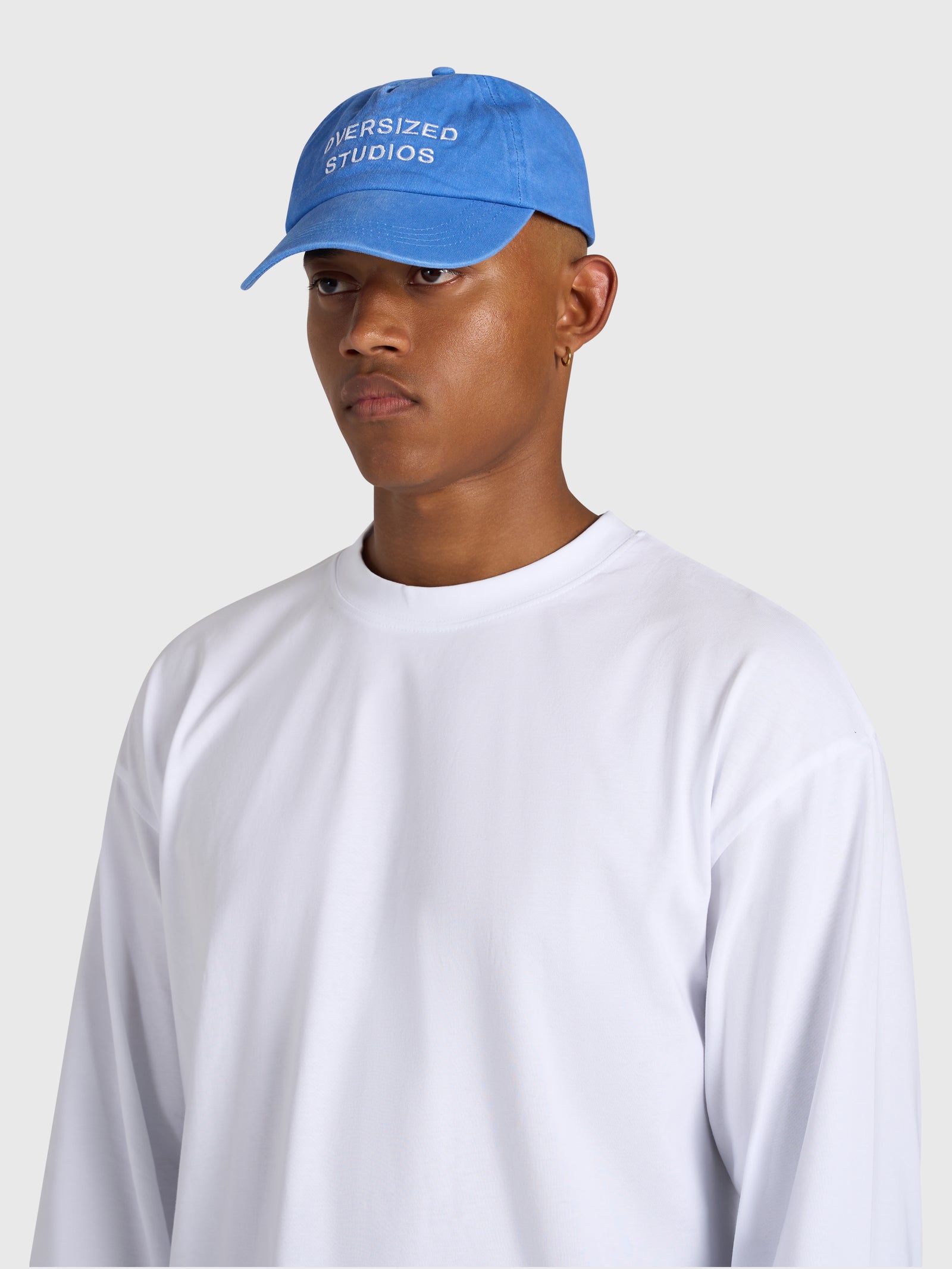 Confidence Cap - Vintage Blue/White