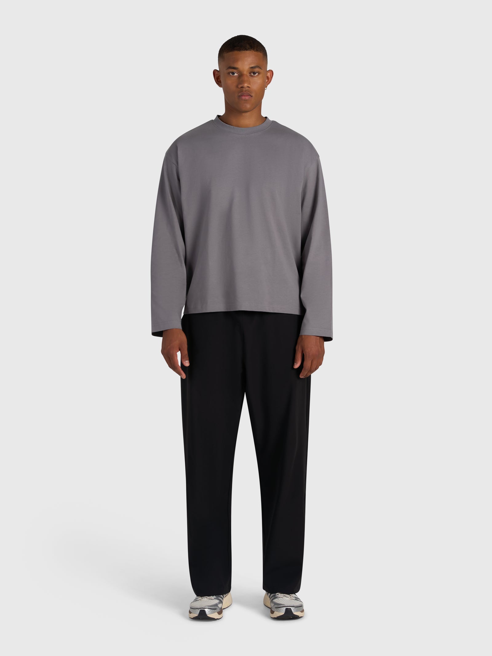 Confidence V2 Long Sleeve - Steel/Black