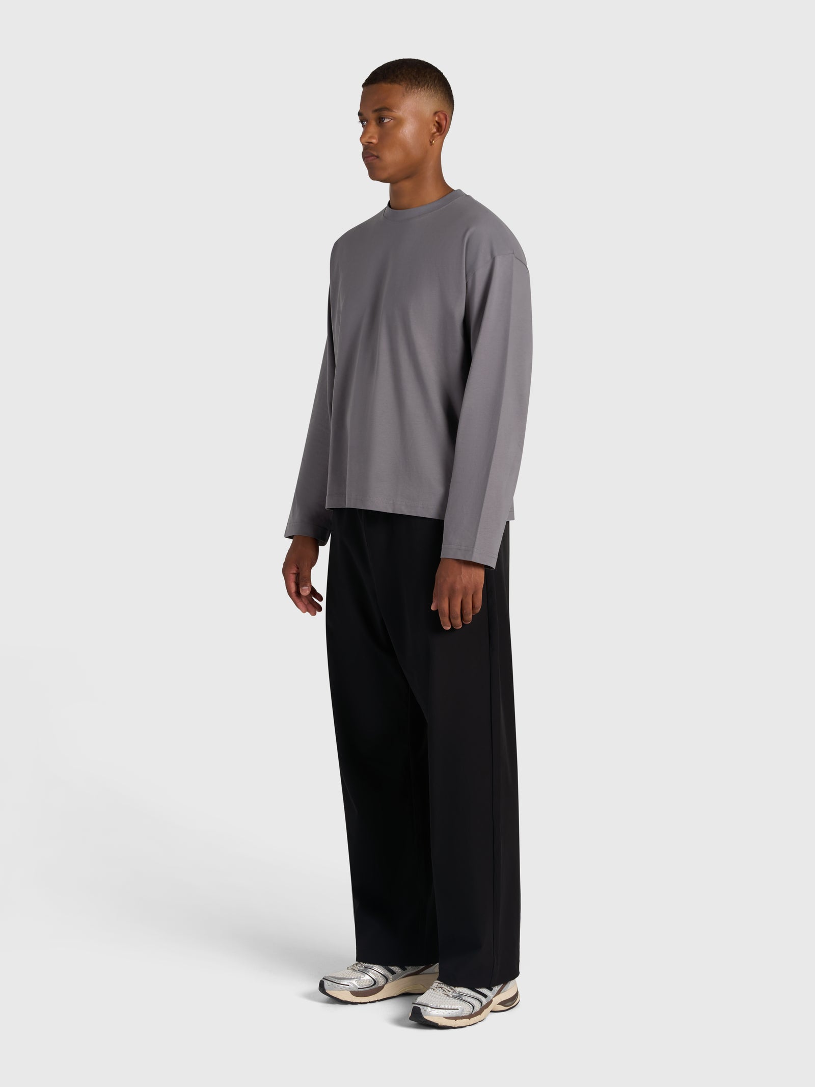 Confidence V2 Long Sleeve - Steel/Black
