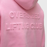Cloud Raglan Hoodie - Pink